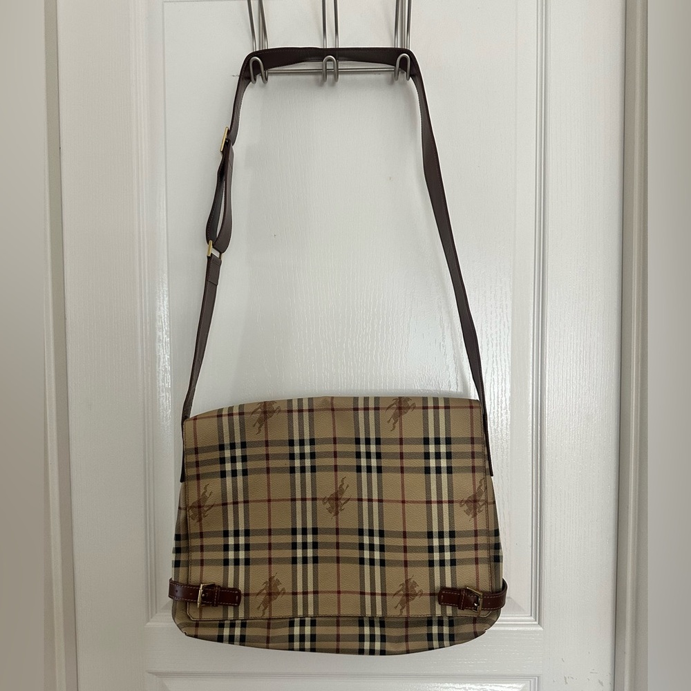 Vintage Burberry Messenger Bag - Picture 2 of 16